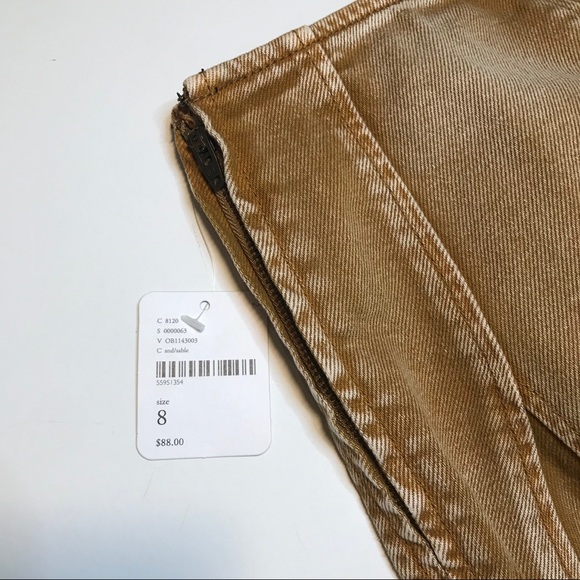 Free People Jean Skirt NWT Lived in Love - Picture 8 of 8